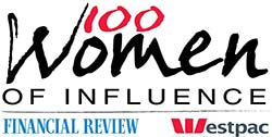 AFR & Westpac 100 Women of Influence Awards: Finalist