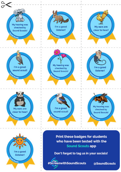 Student Printable Reward Badges Thumbnail