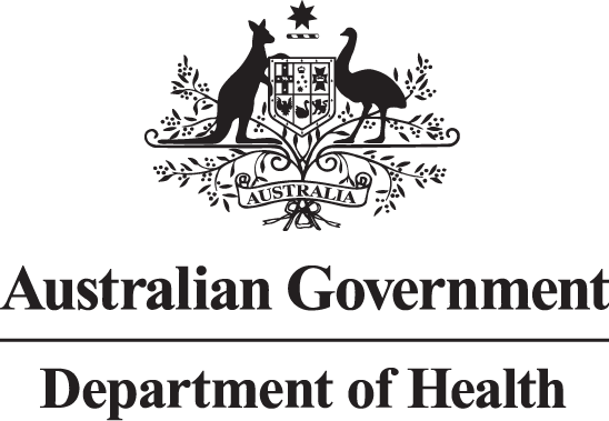 Australian Government Department of health banner