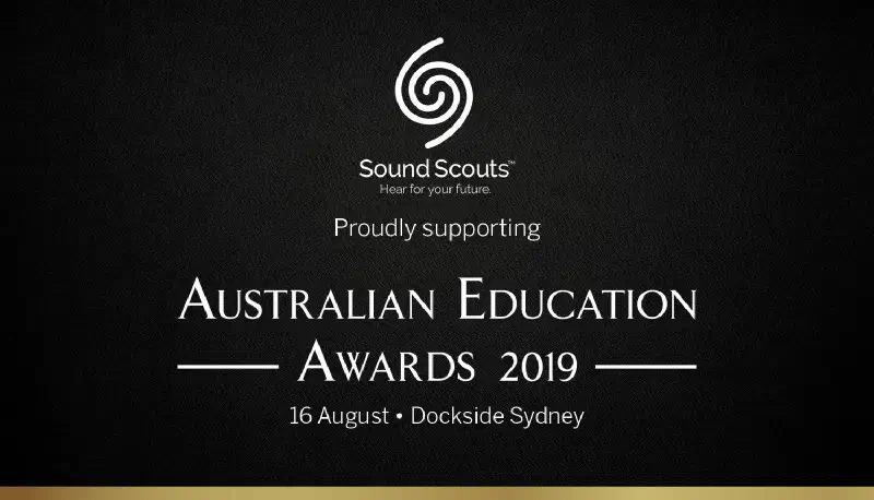 Australian-Education-Awards-2019 Sound Scouts proudly supporting the Australian Education Awards 2019