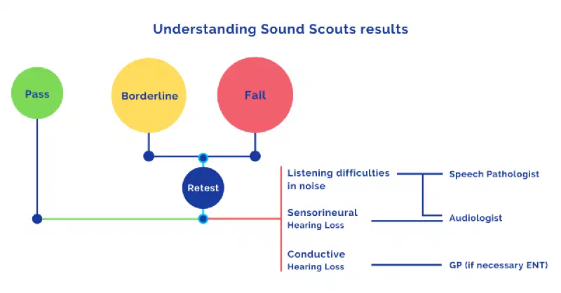 Sound Scouts result report banner
