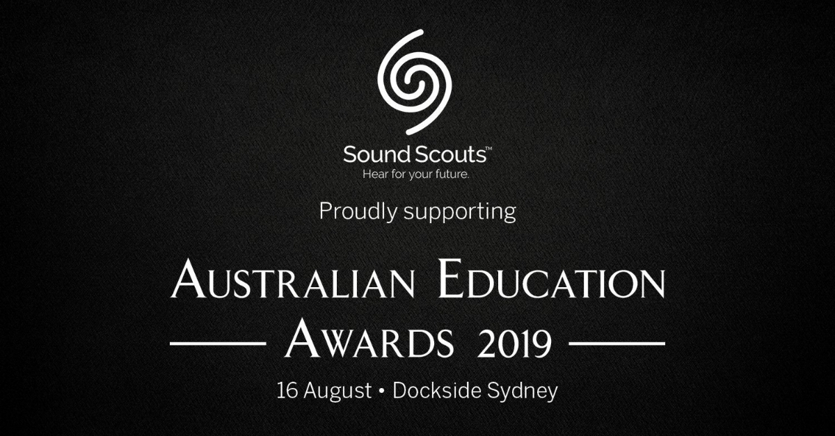 Sound Scouts proudly supporting the Australian Education Awards 2019