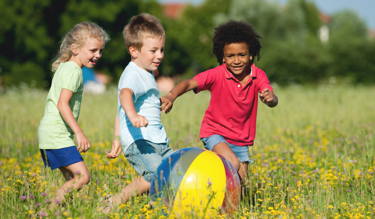 Children playing